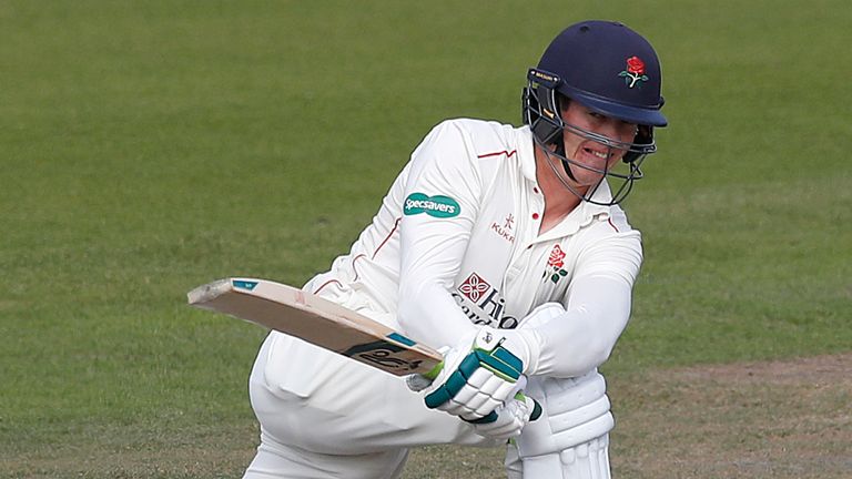 Lancashire's Keaton Jennings registered a career-best 318 vs Somerset 