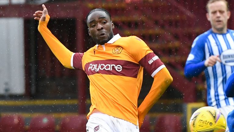 Devante Cole scored one and made another in Motherwell's 2-0 win