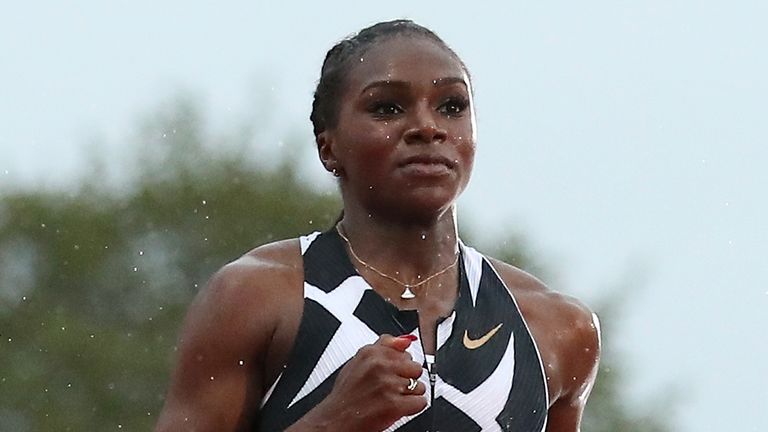 Dina Asher-Smith cruised to victory in the 100m final in Gateshead