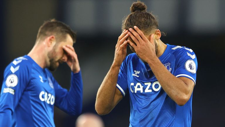 Everton were beaten for an eighth time at Goodison Park this season