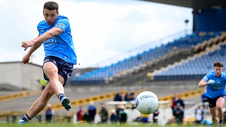 Cormac Costello converts his first-half penalty