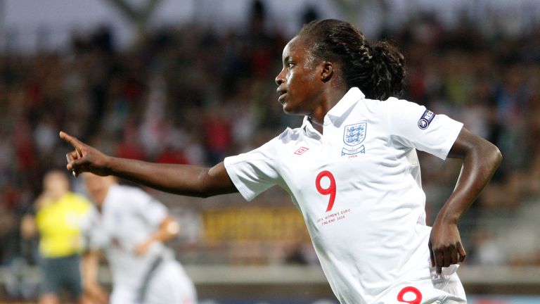 AP - Eni Aluko in action for England