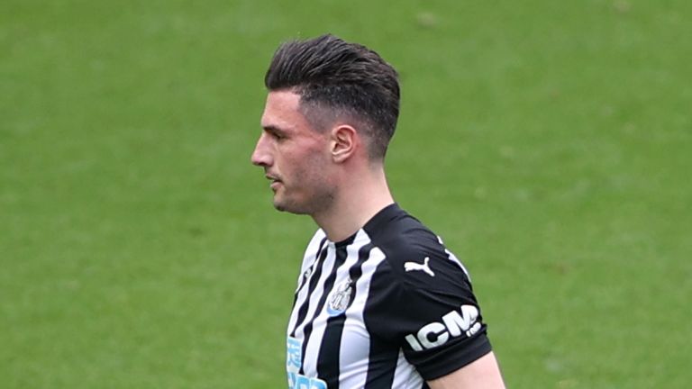 Fabian Schar was dismissed late on in the game against Arsenal last weekend