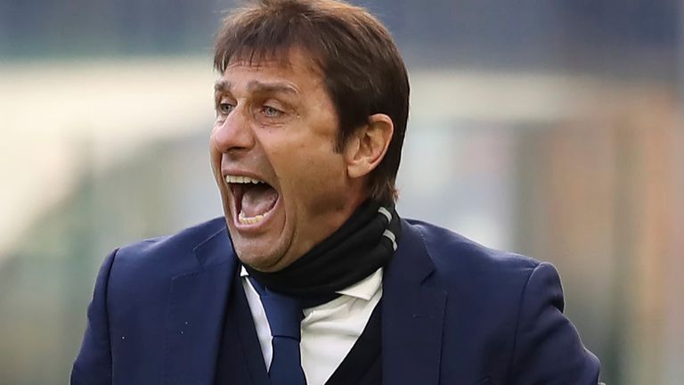 Former Inter Milan head coach Antonio Conte