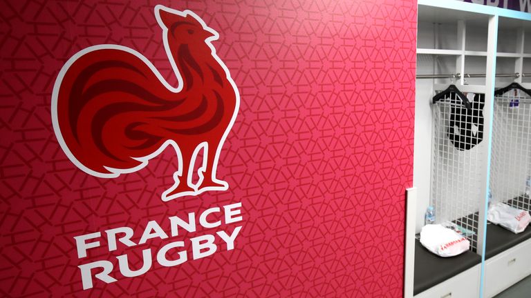 France rugby badge logo crest emblem
