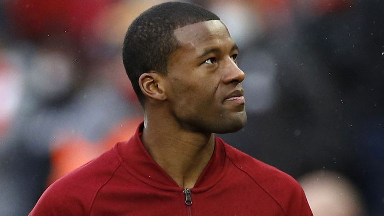Georginio Wijnaldum joined Liverpool from Newcastle in July 2016