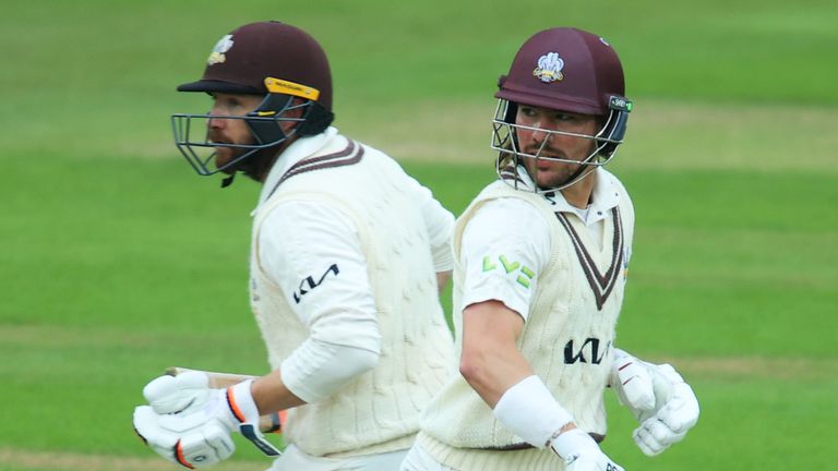 Mark Stoneman and Rory Burns, Surrey (Getty)