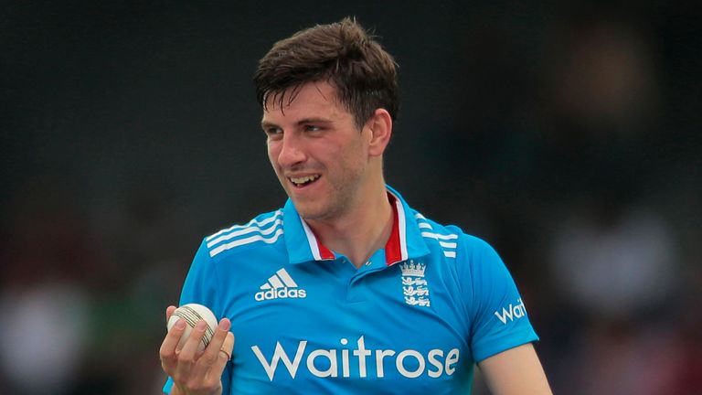 Harry Gurney played in 10 one-day internationals and two T20Is for England in 2014
