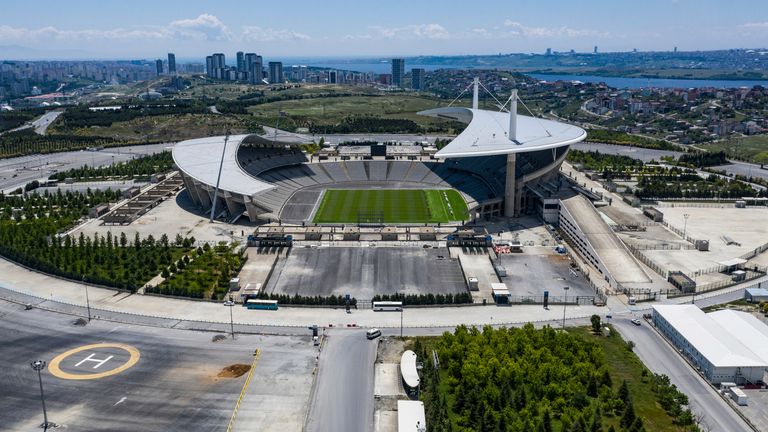 The Ataturk Stadium in Istanbul will host this year's Champions League final on May 29