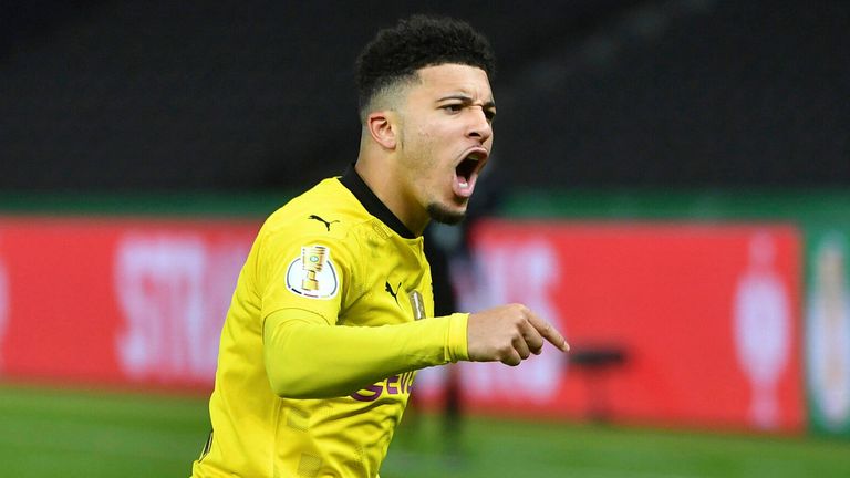 Jadon Sancho hat nach einem langsamen Saisonstart in acht Spielen acht Tore erzielt