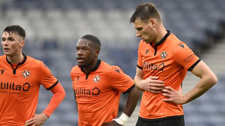 Dundee Utd's Jenado Fuchs and Ryan Edwards reflect on the loss