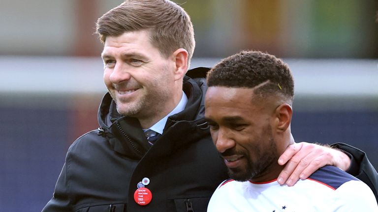 Steven Gerrard and Jermain Defoe