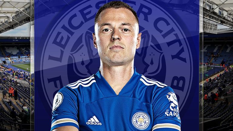 Jonny Evans of Leicester City