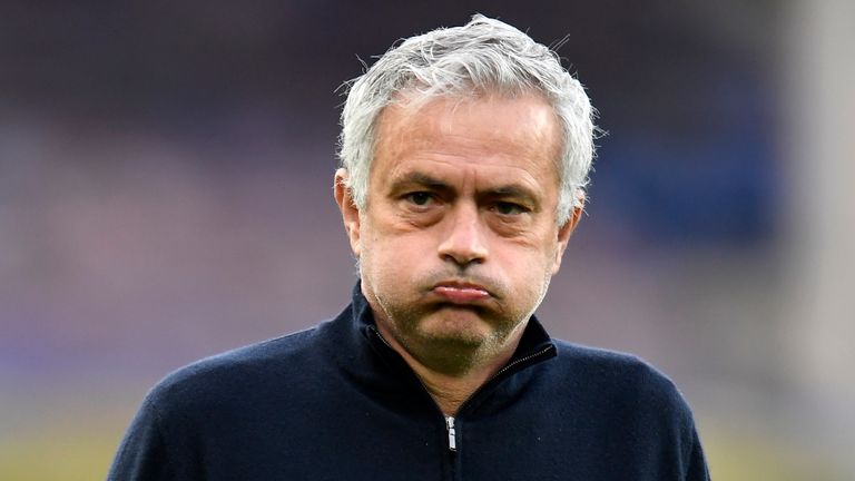 Jose Mourinho was sacked into his second season as Tottenham manager