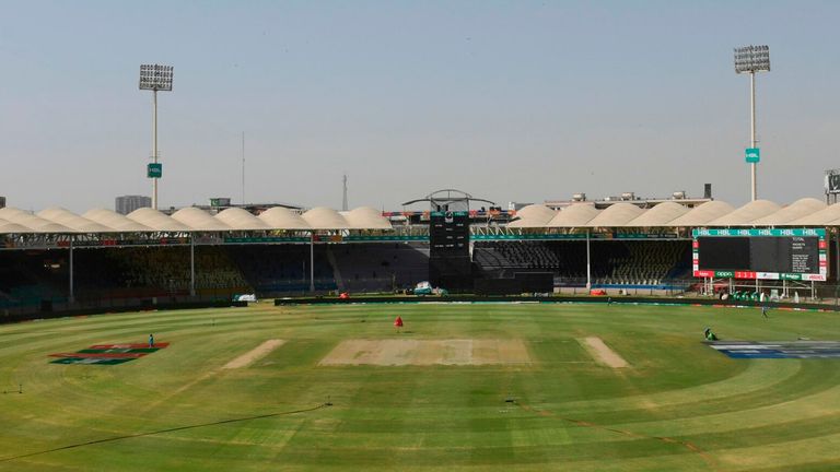 Karachi's National Stadium is scheduled to host the remaining Pakistan Super League games