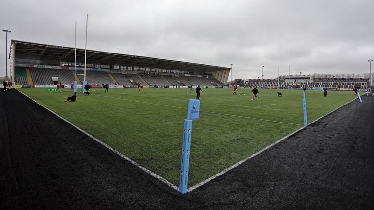 1,750 fans will be  at Kingston Park to watch Newcastle take on Northampton