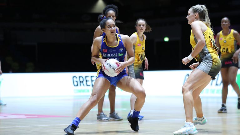 Leeds Rhinos Netball have been going from strength to strength during their first season (Image Credit - Morgan Harlow)