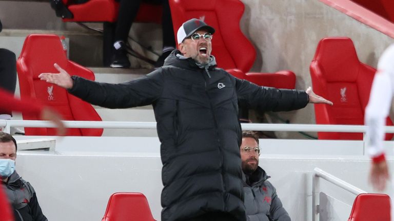 Liverpool manager Jurgen Klopp