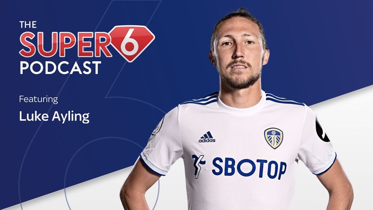 Luke Ayling is the latest Premier League star to feature on the Super 6 Podcast.