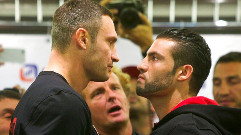 Charr lost his unbeaten record to Vitali Klitschko