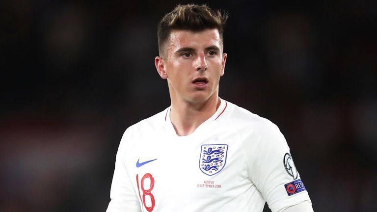 England's Mason Mount during the UEFA Euro 2020 qualifying, Group A match at St Mary's, Southampton. PA Photo. Picture date: Tuesday September 10, 2019. See PA story SOCCER England. Photo credit should read: Adam Davy/PA Wire. RESTRICTIONS: Use subject to FA restrictions. Editorial use only. Commercial use only with prior written consent of the FA. No editing except cropping.
