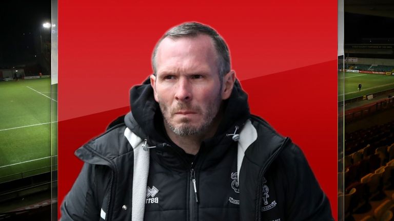 Lincoln City manager Michael Appleton