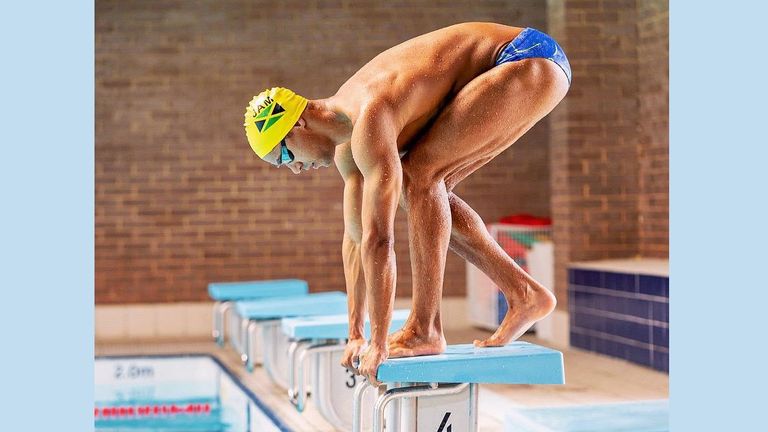 Michael Gunning, Jamaica swimmer