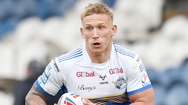 Picture by Ed Sykes/SWpix.com - 02/05/2021 - Rugby League - Betfred Super League Round 5 - Huddersfield Giants v Leeds Rhinos - John Smith's Stadium, Huddersfield, England - Leeds Rhinos' Mikolaj Oledzki