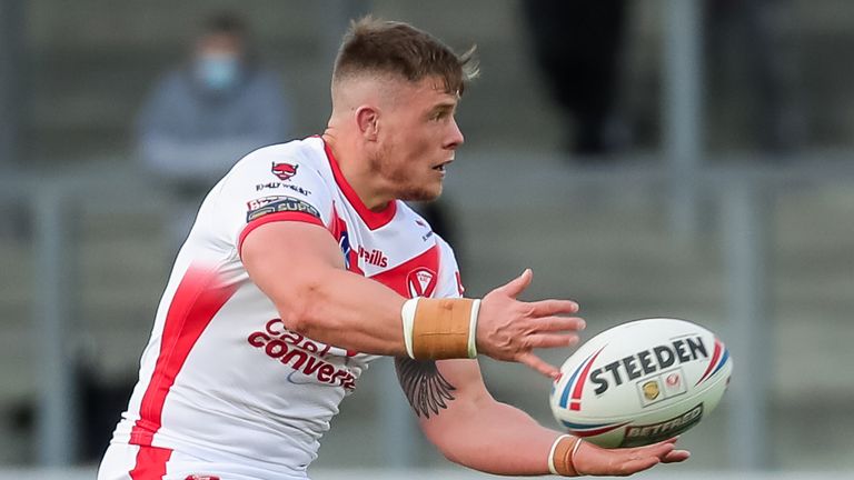 St Helens' Morgan Knowles says their Challenge Cup win has taken off some of the pressure 