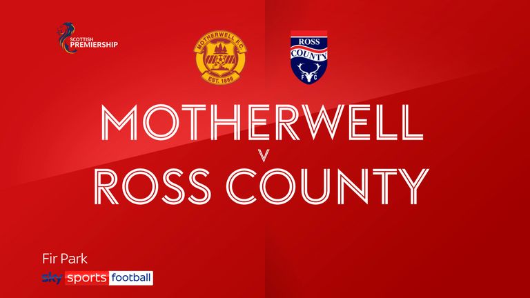 Motherwell v Ross County badge