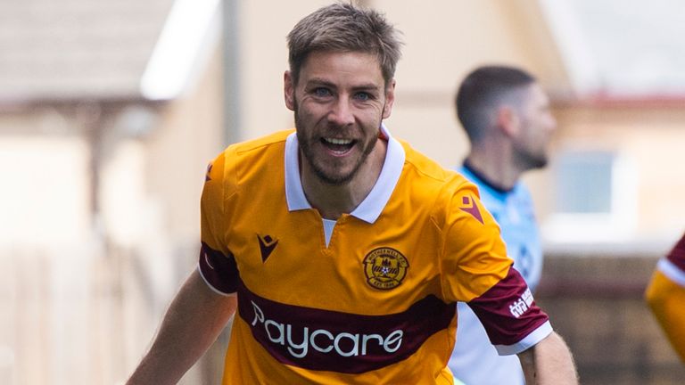 Sam Foley had put Motherwell ahead in the first half