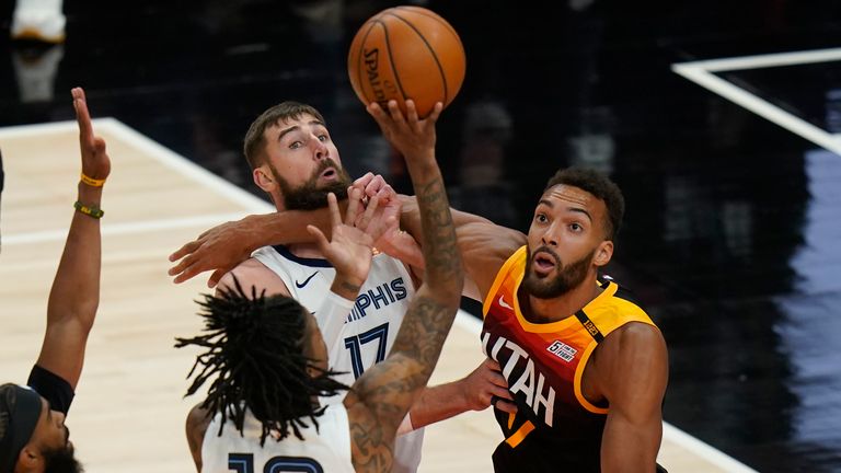 Utah Jazz ride Donovan Mitchell return past Memphis Grizzlies, overcome  career-best 47 points from Ja Morant | NBA News | Sky Sports