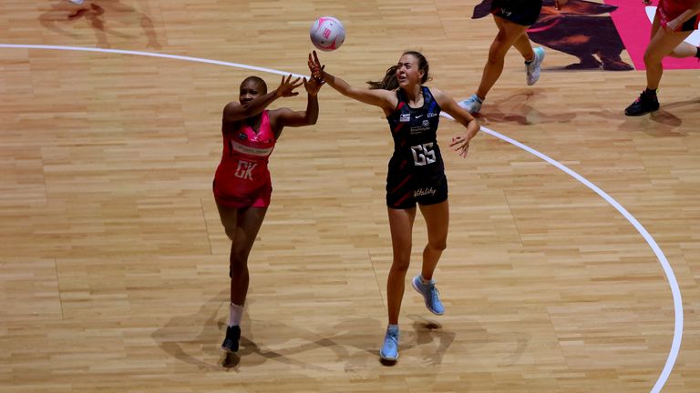 London Pulse and Strathclyde Sirens duelled on Saturday at the Copper Box Arena (Image Credit - Ben Lumley)