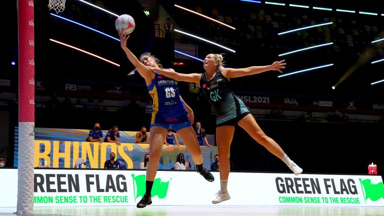 Leeds Rhinos Netball remain in the hunt for a play-off place in their first Superleague season (Image Credit - Ben Lumley)
