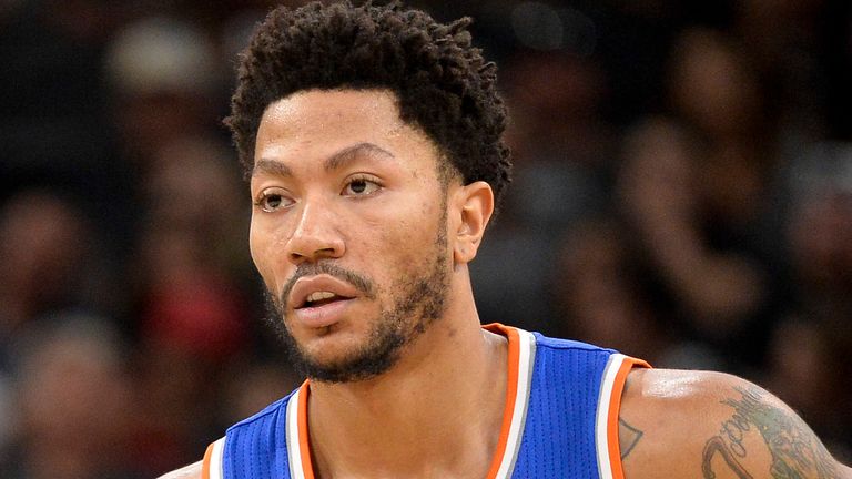 An expression on the face of Derrick Rose, which was fairly typical of his first spell with the Knicks