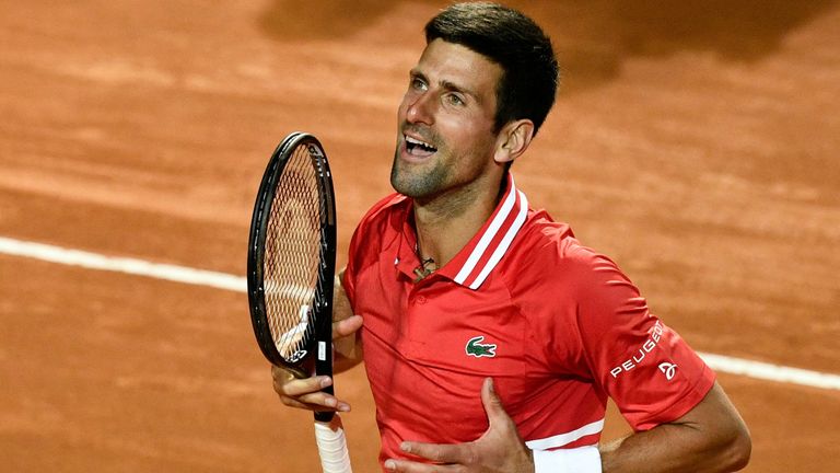 Rome Masters Novak Djokovic To Take On Rafael Nadal In Sunday S Final Tennis News Sky Sports