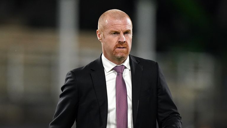 PA - Burnley manager Sean Dyche