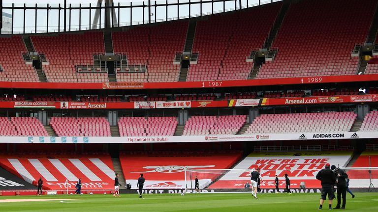 General view of Arsenal's Emirates Stadium
