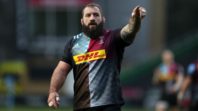 PA - Harlequins prop Joe Marler