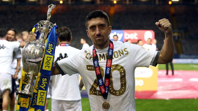 Pablo Hernandez was a key part of the Leeds side that won the Championship title in 2020