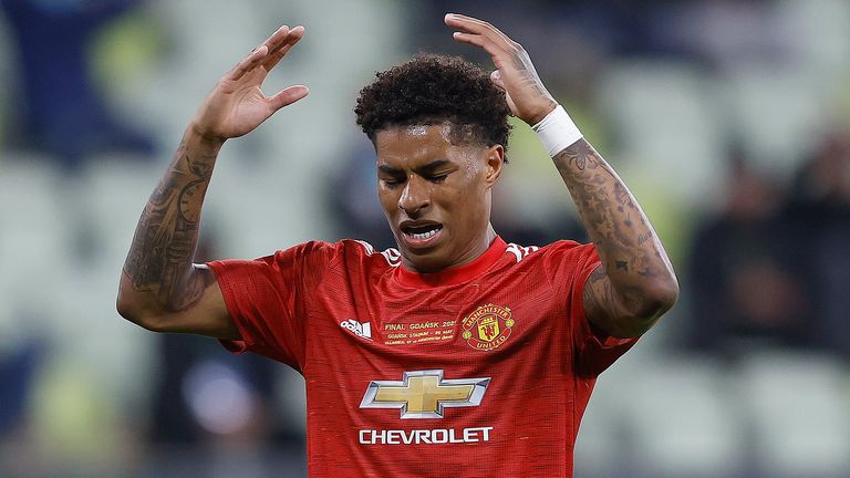 GDANSK, POLAND - MAY 26:  during the UEFA Europa League Final between Villarreal CF and Manchester United at Gdansk Arena on May 26, 2021 in Gdansk, Poland. (Photo by Kacper Pempel - Pool/Getty Images)