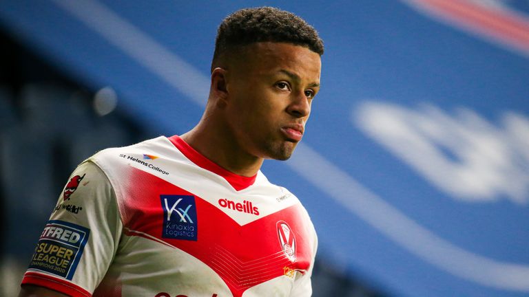 Regan Grace scored a hat-trick as St Helens won a superb quarter-final Challenge Cup tie vs Huddersfield 