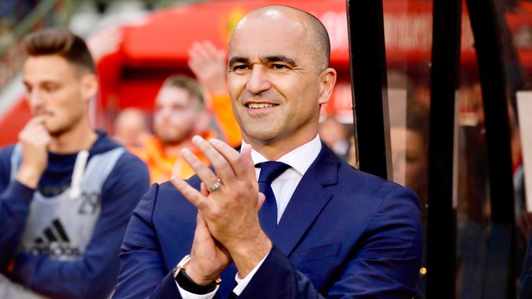 Belgium manager Roberto Martinez is in talks with Tottenham about their managerial vacancy