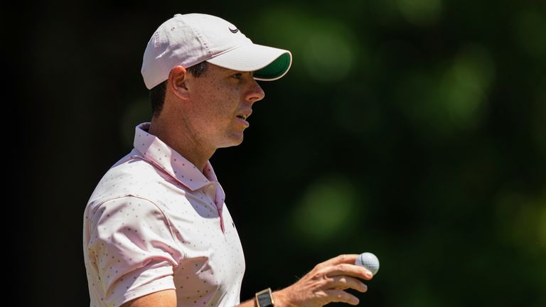 McIlroy a réussi un certain nombre de putts d'embrayage tout au long de la semaine