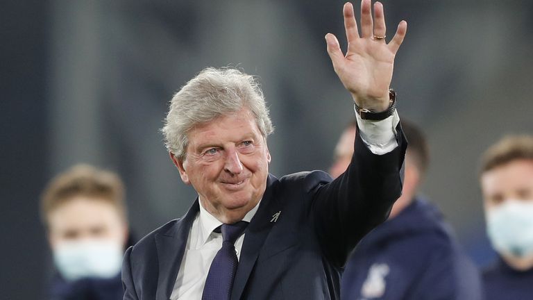 Roy Hodgson announced he was to step down as Crystal Palace manager after nearly four years in charge