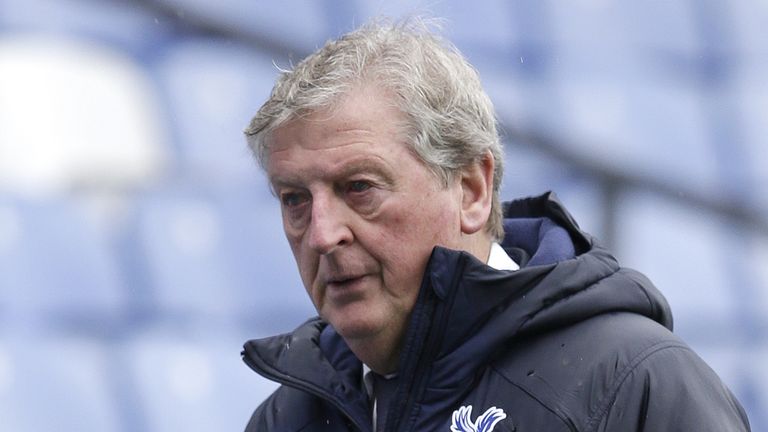Roy Hodgson has announced he will leave Crystal Palace at the end of the season. (PA)