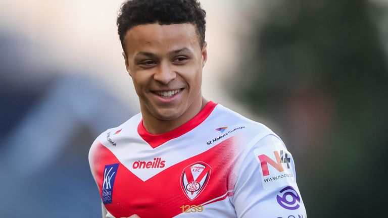 St Helens winger Regan Grace