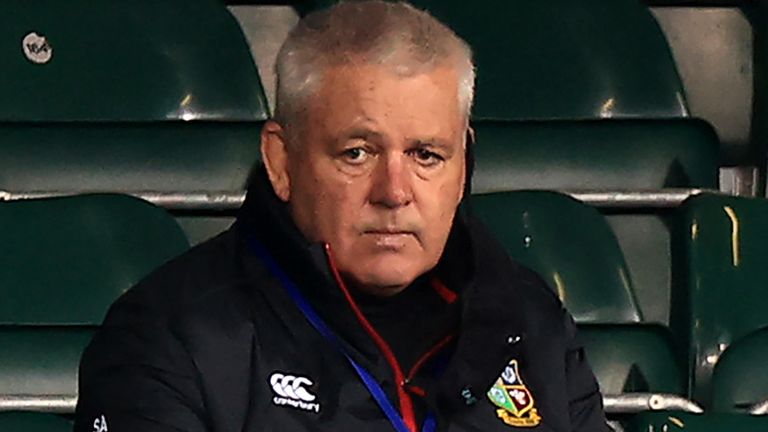 Lions head coach Warren Gatland