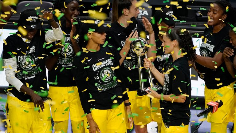 Seattle Storm and Sue Bird claimed the WNBA title last year, when the season was played out in Florida