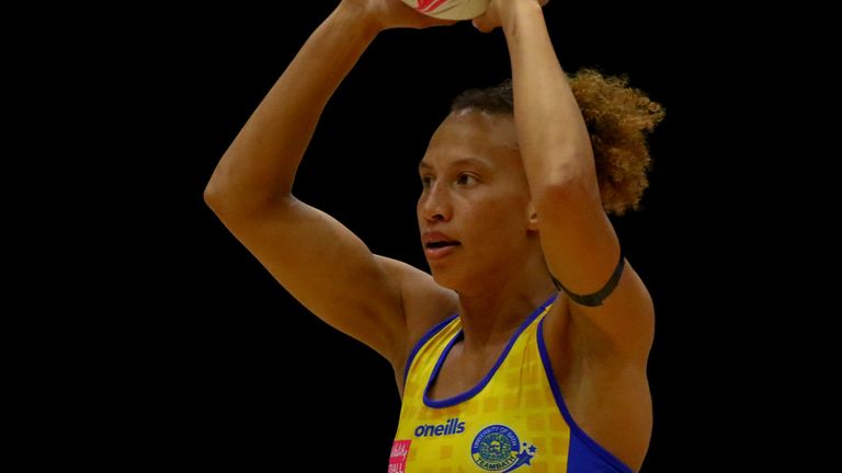 Serena Guthrie of Team Bath Netball (Image Credit - Ben Lumley)